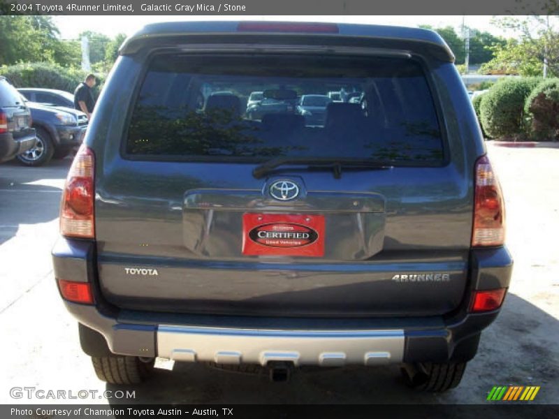 Galactic Gray Mica / Stone 2004 Toyota 4Runner Limited