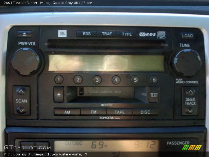 Galactic Gray Mica / Stone 2004 Toyota 4Runner Limited