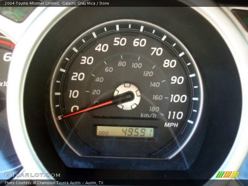Galactic Gray Mica / Stone 2004 Toyota 4Runner Limited