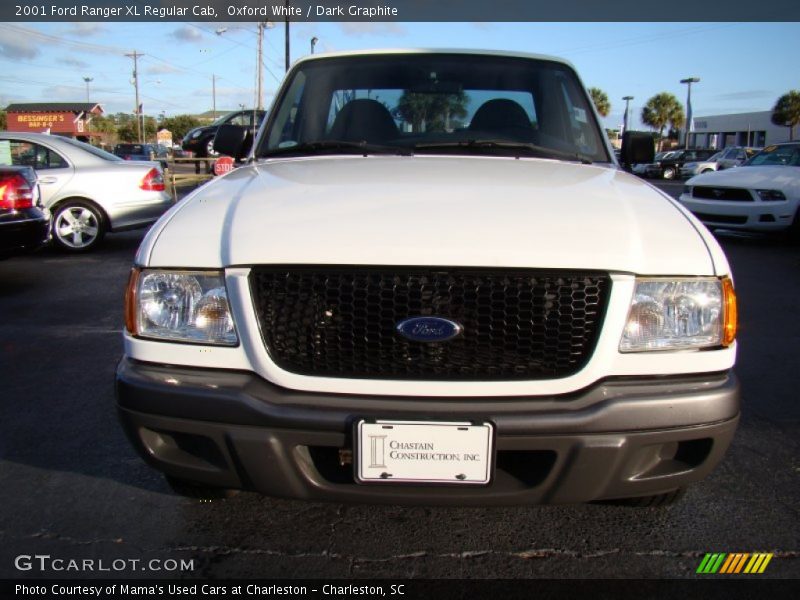 Oxford White / Dark Graphite 2001 Ford Ranger XL Regular Cab