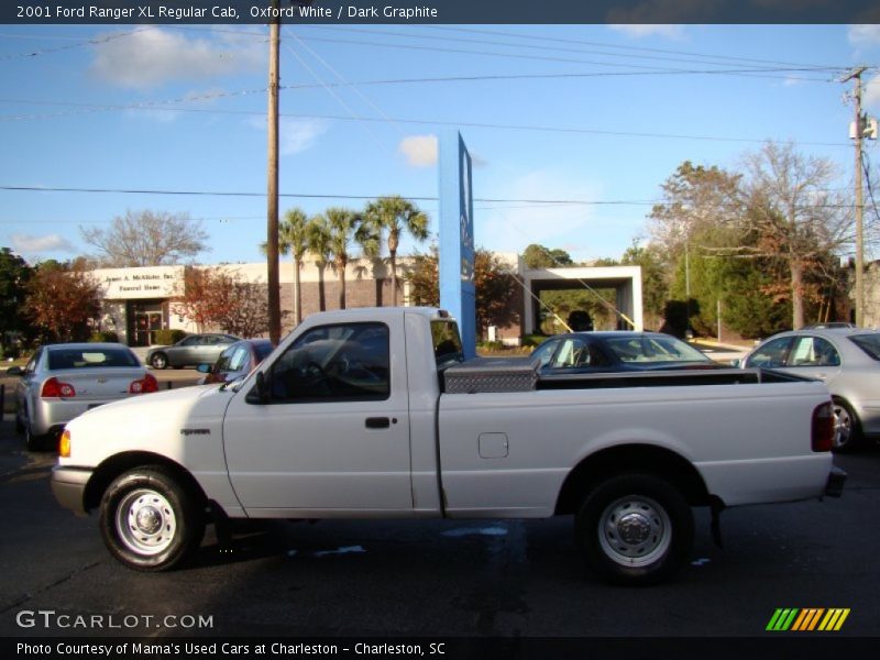 Oxford White / Dark Graphite 2001 Ford Ranger XL Regular Cab