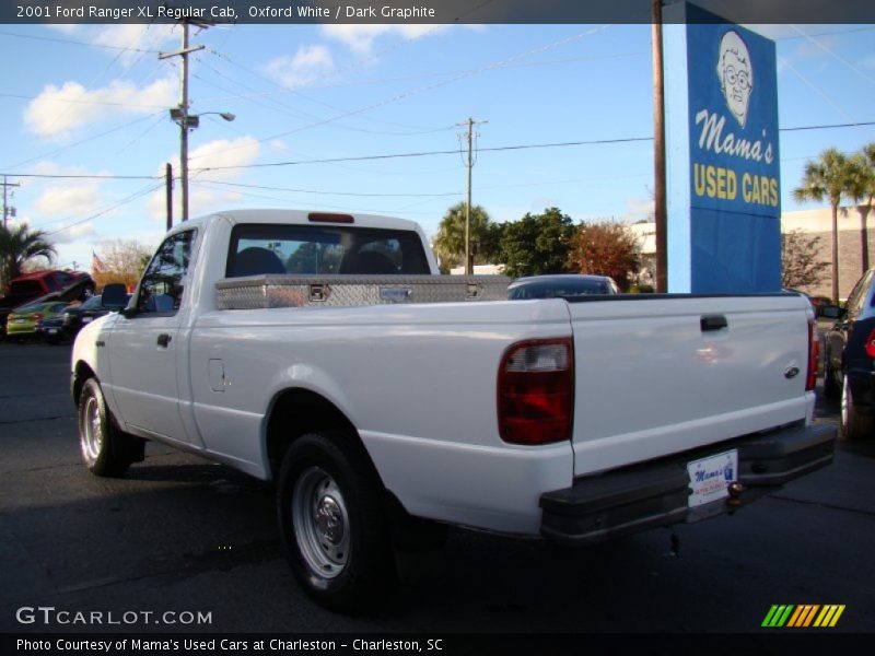 Oxford White / Dark Graphite 2001 Ford Ranger XL Regular Cab