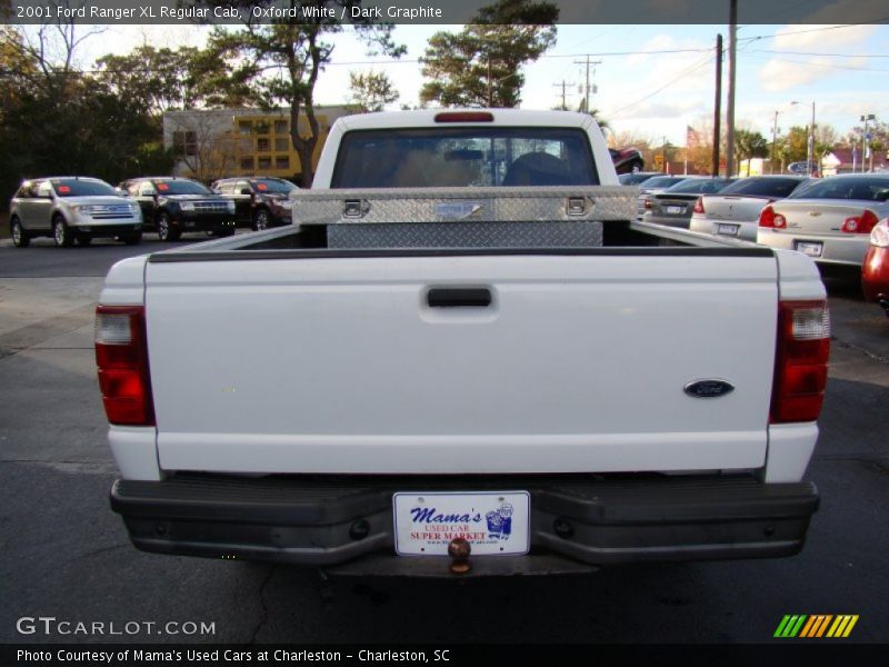 Oxford White / Dark Graphite 2001 Ford Ranger XL Regular Cab