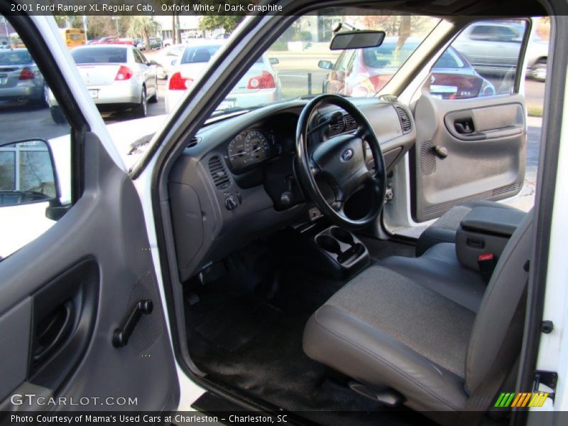 Oxford White / Dark Graphite 2001 Ford Ranger XL Regular Cab