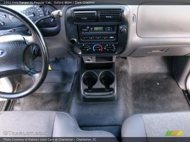 Oxford White / Dark Graphite 2001 Ford Ranger XL Regular Cab