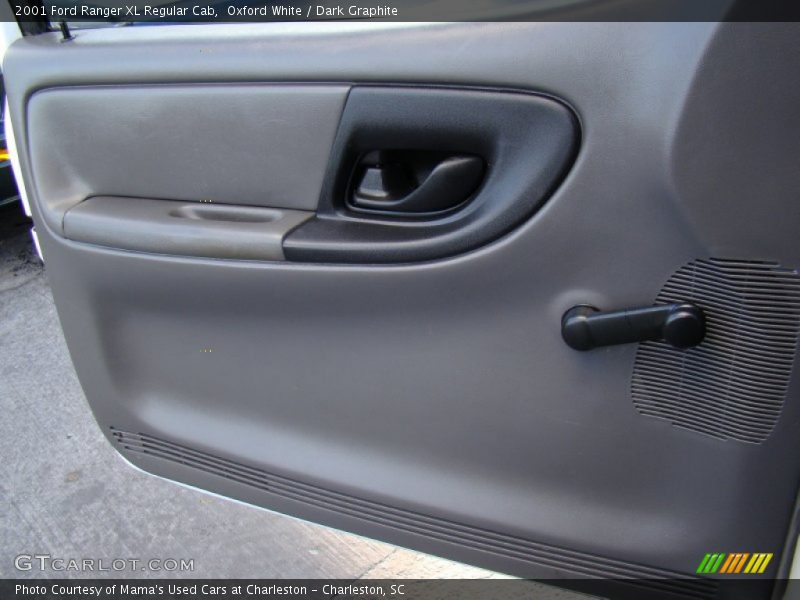 Oxford White / Dark Graphite 2001 Ford Ranger XL Regular Cab
