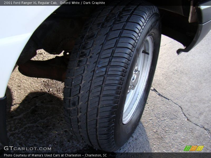 Oxford White / Dark Graphite 2001 Ford Ranger XL Regular Cab