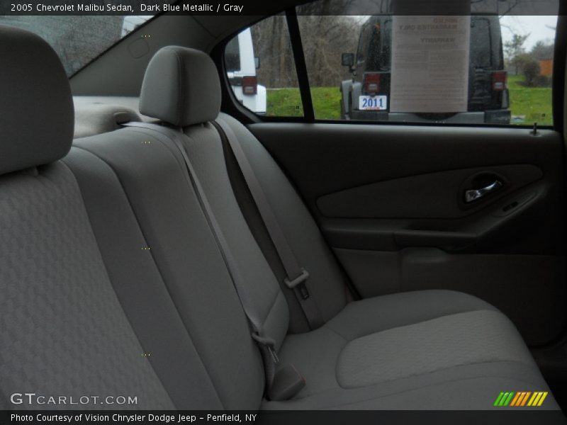 Dark Blue Metallic / Gray 2005 Chevrolet Malibu Sedan