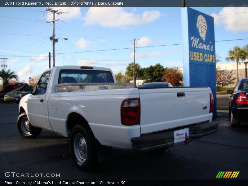 Oxford White / Dark Graphite 2001 Ford Ranger XL Regular Cab