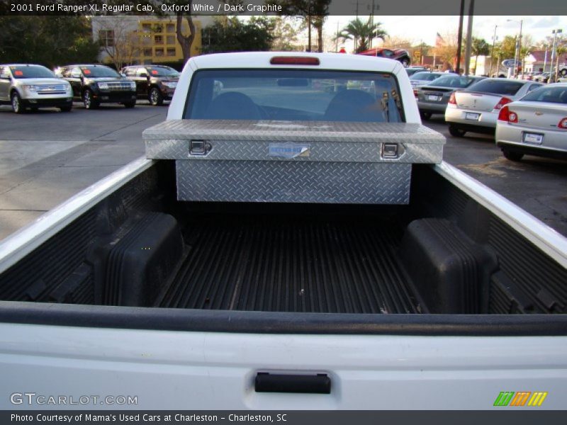 Oxford White / Dark Graphite 2001 Ford Ranger XL Regular Cab