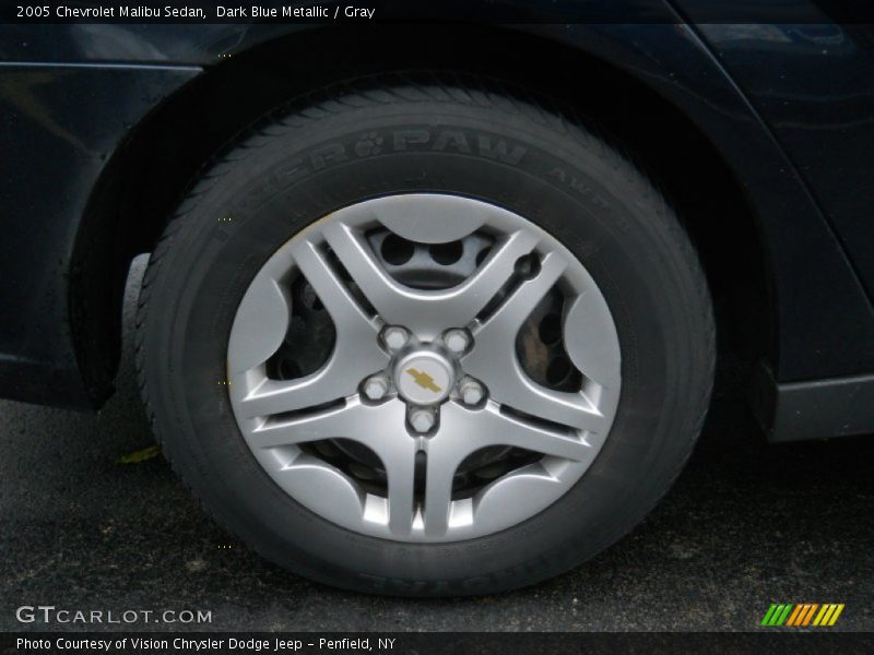 Dark Blue Metallic / Gray 2005 Chevrolet Malibu Sedan