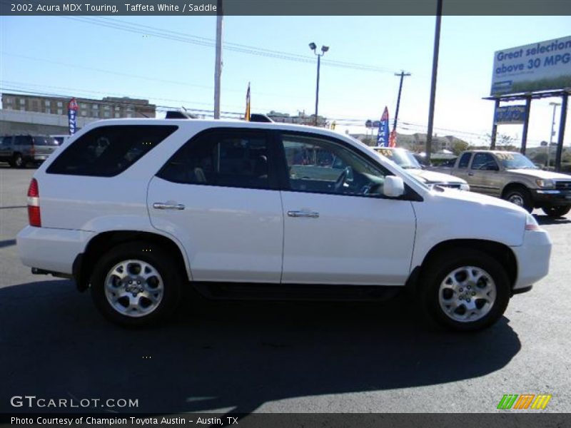 Taffeta White / Saddle 2002 Acura MDX Touring