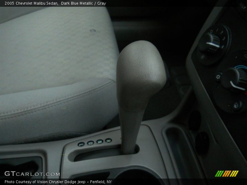 Dark Blue Metallic / Gray 2005 Chevrolet Malibu Sedan