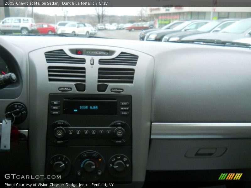 Dark Blue Metallic / Gray 2005 Chevrolet Malibu Sedan