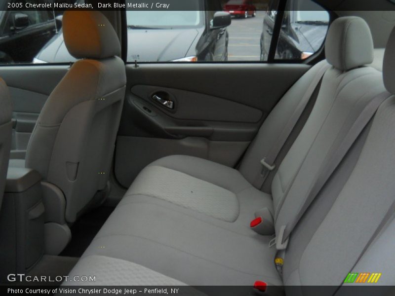 Dark Blue Metallic / Gray 2005 Chevrolet Malibu Sedan