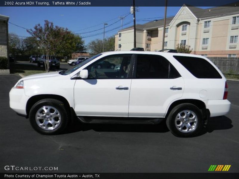 Taffeta White / Saddle 2002 Acura MDX Touring