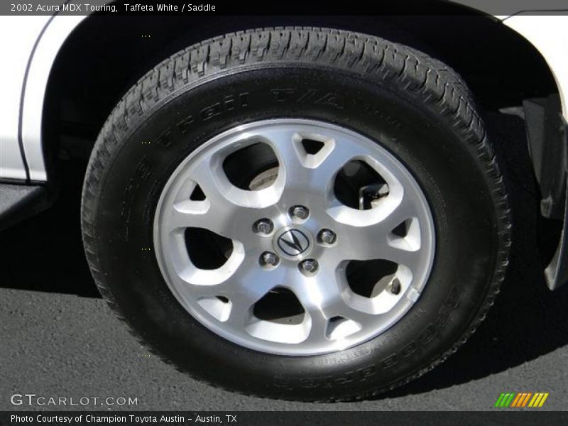 Taffeta White / Saddle 2002 Acura MDX Touring