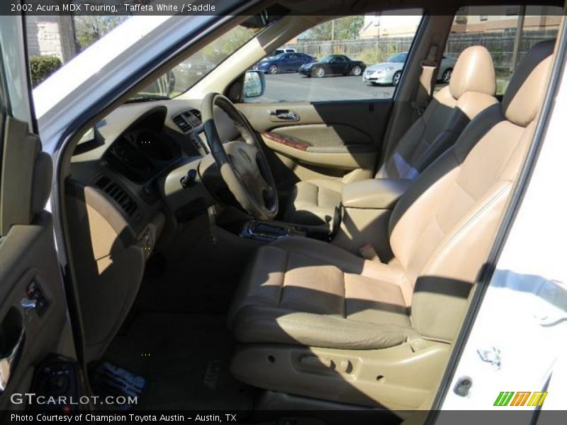 Taffeta White / Saddle 2002 Acura MDX Touring