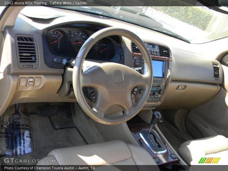 Taffeta White / Saddle 2002 Acura MDX Touring