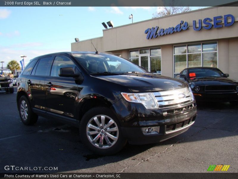 Black / Charcoal 2008 Ford Edge SEL