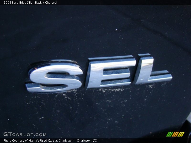Black / Charcoal 2008 Ford Edge SEL