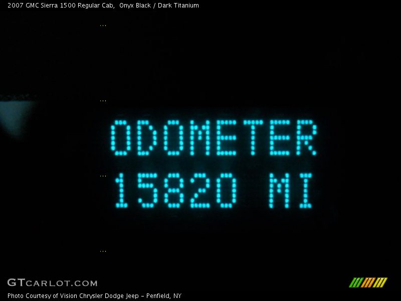 Onyx Black / Dark Titanium 2007 GMC Sierra 1500 Regular Cab