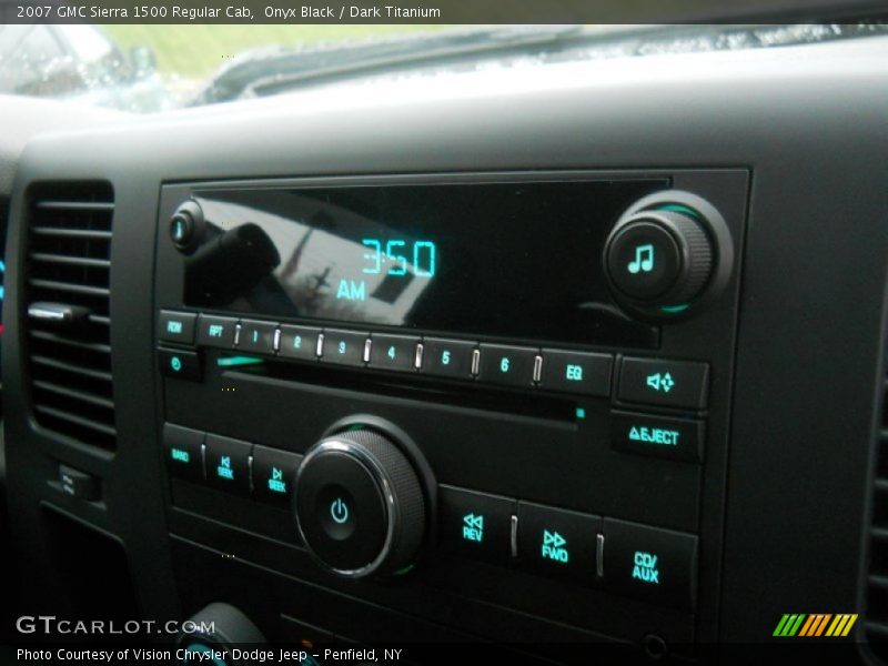 Onyx Black / Dark Titanium 2007 GMC Sierra 1500 Regular Cab