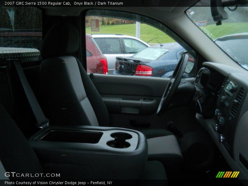 Onyx Black / Dark Titanium 2007 GMC Sierra 1500 Regular Cab