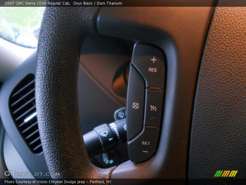 Onyx Black / Dark Titanium 2007 GMC Sierra 1500 Regular Cab