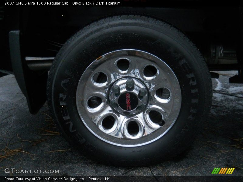 Onyx Black / Dark Titanium 2007 GMC Sierra 1500 Regular Cab