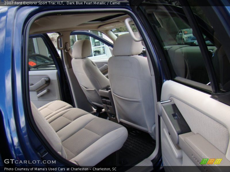 Dark Blue Pearl Metallic / Camel 2007 Ford Explorer Sport Trac XLT