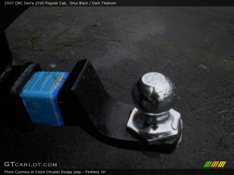 Onyx Black / Dark Titanium 2007 GMC Sierra 1500 Regular Cab