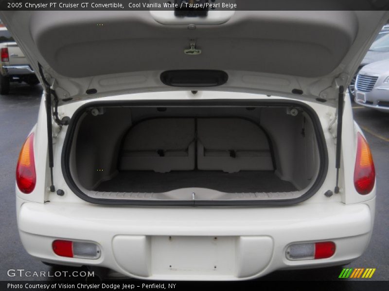 Cool Vanilla White / Taupe/Pearl Beige 2005 Chrysler PT Cruiser GT Convertible