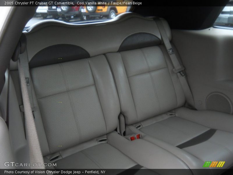 Cool Vanilla White / Taupe/Pearl Beige 2005 Chrysler PT Cruiser GT Convertible