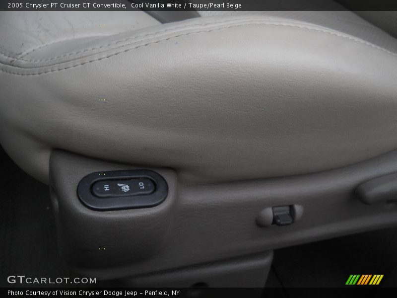 Cool Vanilla White / Taupe/Pearl Beige 2005 Chrysler PT Cruiser GT Convertible