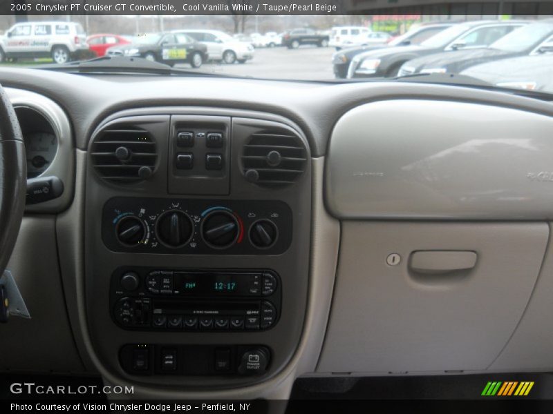 Cool Vanilla White / Taupe/Pearl Beige 2005 Chrysler PT Cruiser GT Convertible
