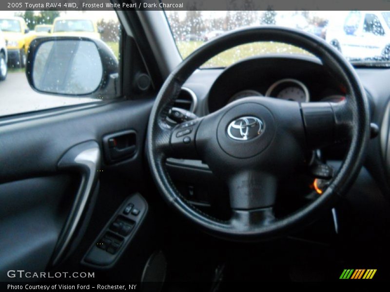 Frosted White Pearl / Dark Charcoal 2005 Toyota RAV4 4WD