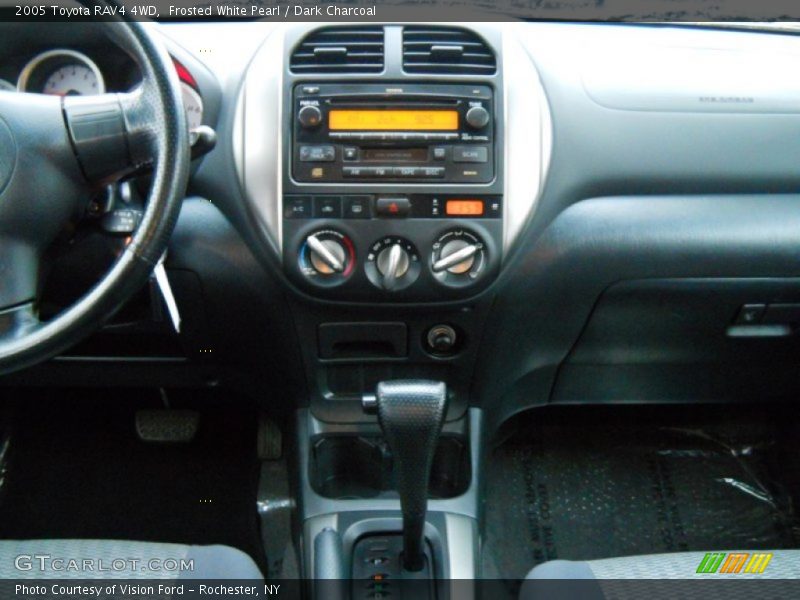 Frosted White Pearl / Dark Charcoal 2005 Toyota RAV4 4WD