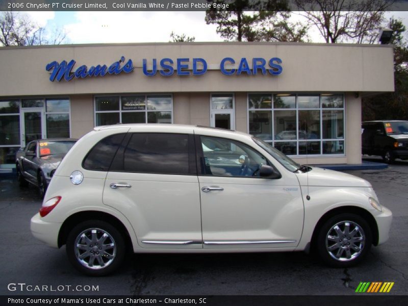 Cool Vanilla White / Pastel Pebble Beige 2006 Chrysler PT Cruiser Limited