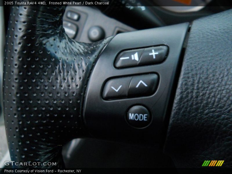 Frosted White Pearl / Dark Charcoal 2005 Toyota RAV4 4WD