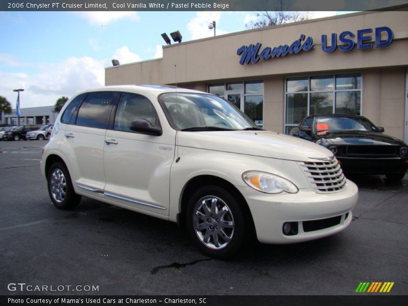 Cool Vanilla White / Pastel Pebble Beige 2006 Chrysler PT Cruiser Limited