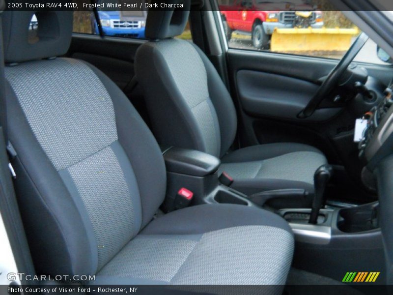 Frosted White Pearl / Dark Charcoal 2005 Toyota RAV4 4WD