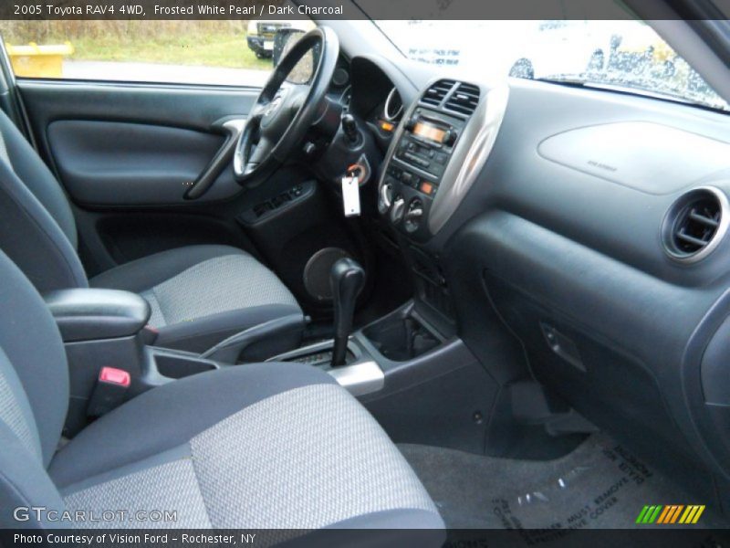 Frosted White Pearl / Dark Charcoal 2005 Toyota RAV4 4WD