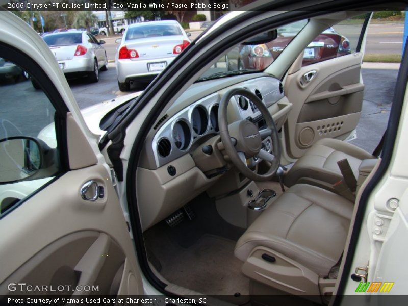Cool Vanilla White / Pastel Pebble Beige 2006 Chrysler PT Cruiser Limited