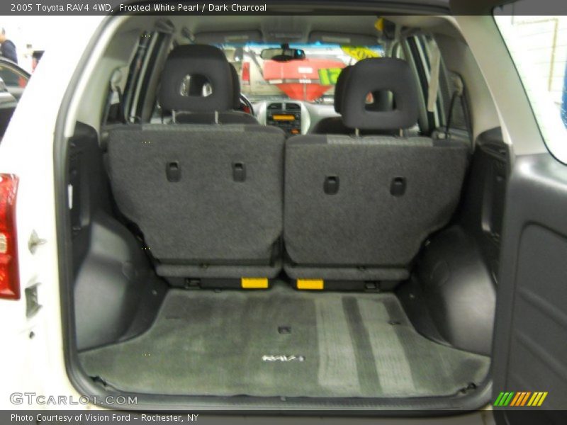Frosted White Pearl / Dark Charcoal 2005 Toyota RAV4 4WD