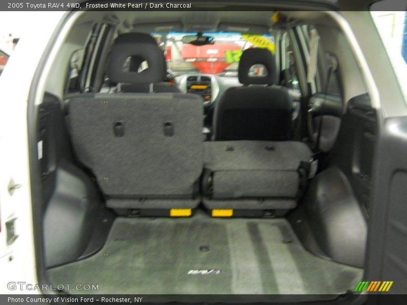 Frosted White Pearl / Dark Charcoal 2005 Toyota RAV4 4WD