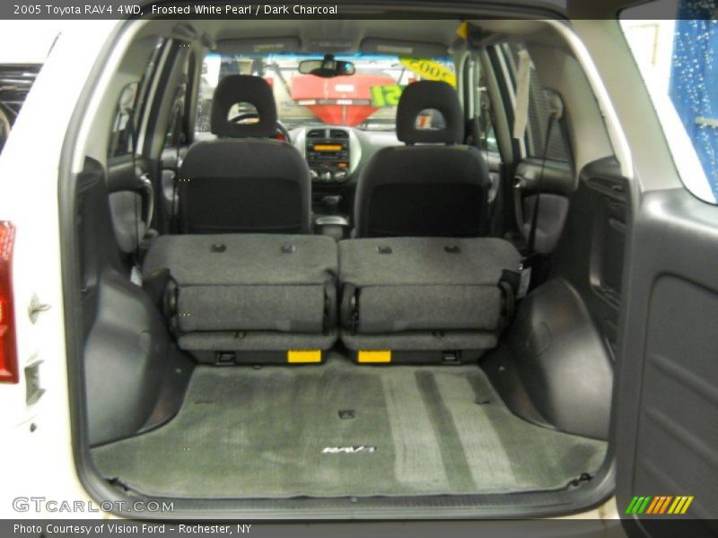 Frosted White Pearl / Dark Charcoal 2005 Toyota RAV4 4WD