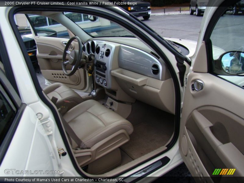 Cool Vanilla White / Pastel Pebble Beige 2006 Chrysler PT Cruiser Limited