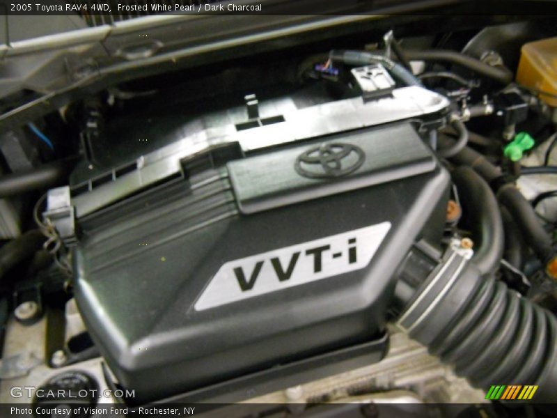 Frosted White Pearl / Dark Charcoal 2005 Toyota RAV4 4WD