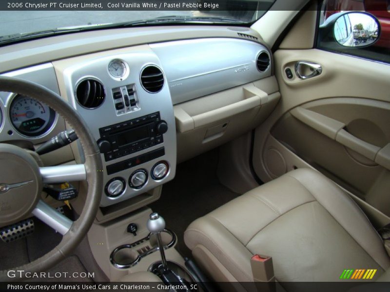 Cool Vanilla White / Pastel Pebble Beige 2006 Chrysler PT Cruiser Limited